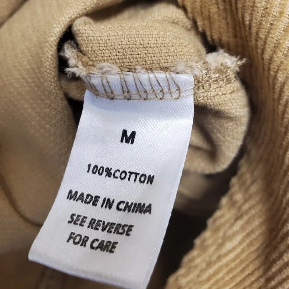 Wishlist Tan Corduroy overall dress - Picture 5 of 6